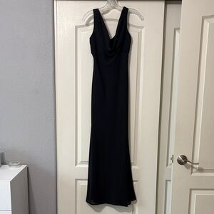 Elegant formal black dress